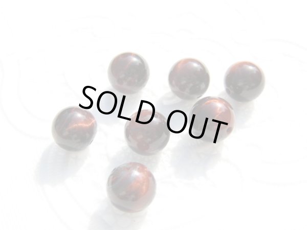 画像4: タイガーアイ　レッド  AA++　10mm ラウンドビーズ (4)